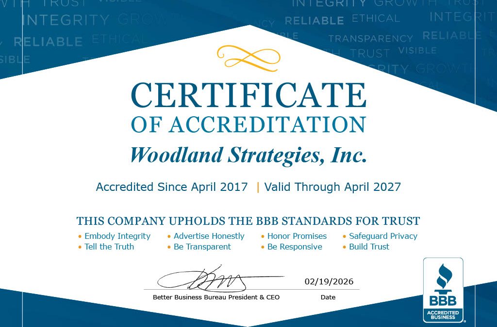 BBB Certificate of Accreditation